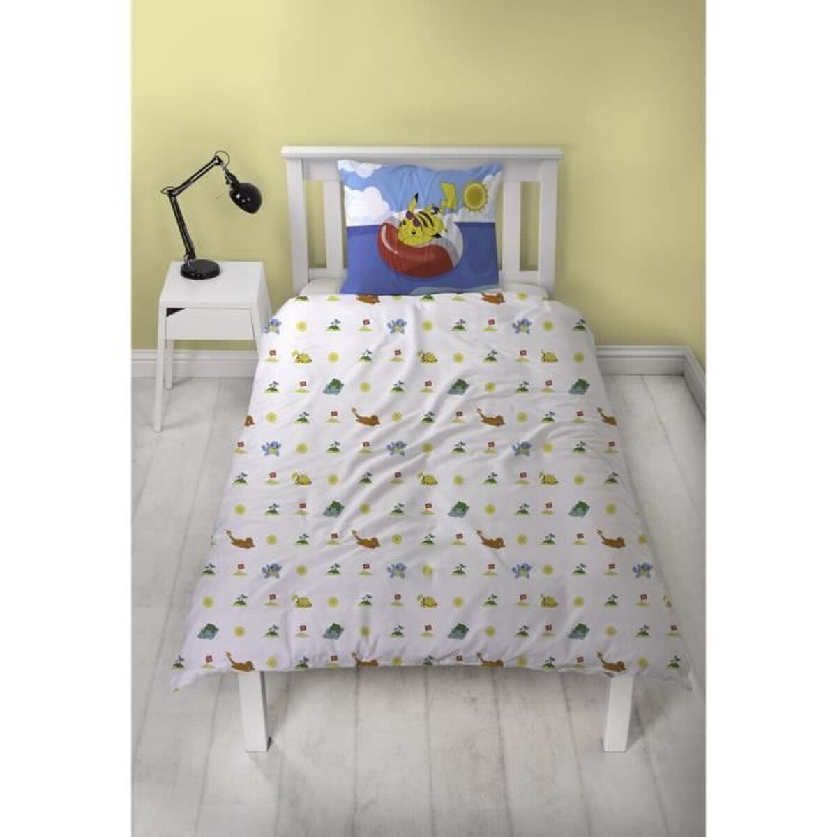 Duvet cover set Pokmon Multicolour Double 2 Pieces