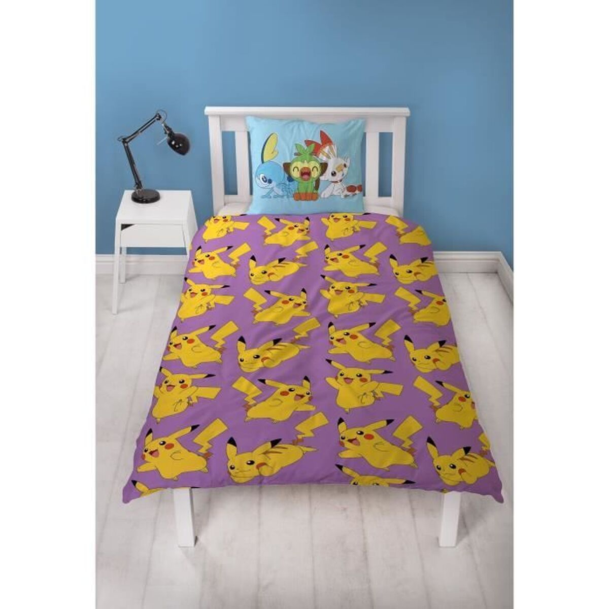 Duvet cover set Pokmon Multicolour Double 2 Pieces