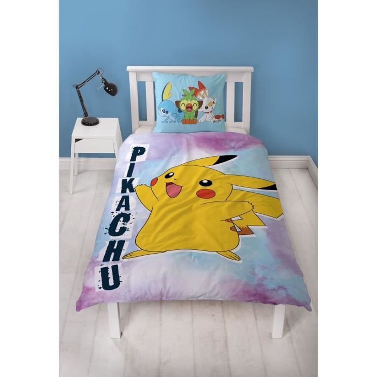 Duvet cover set Pokmon Multicolour Double 2 Pieces