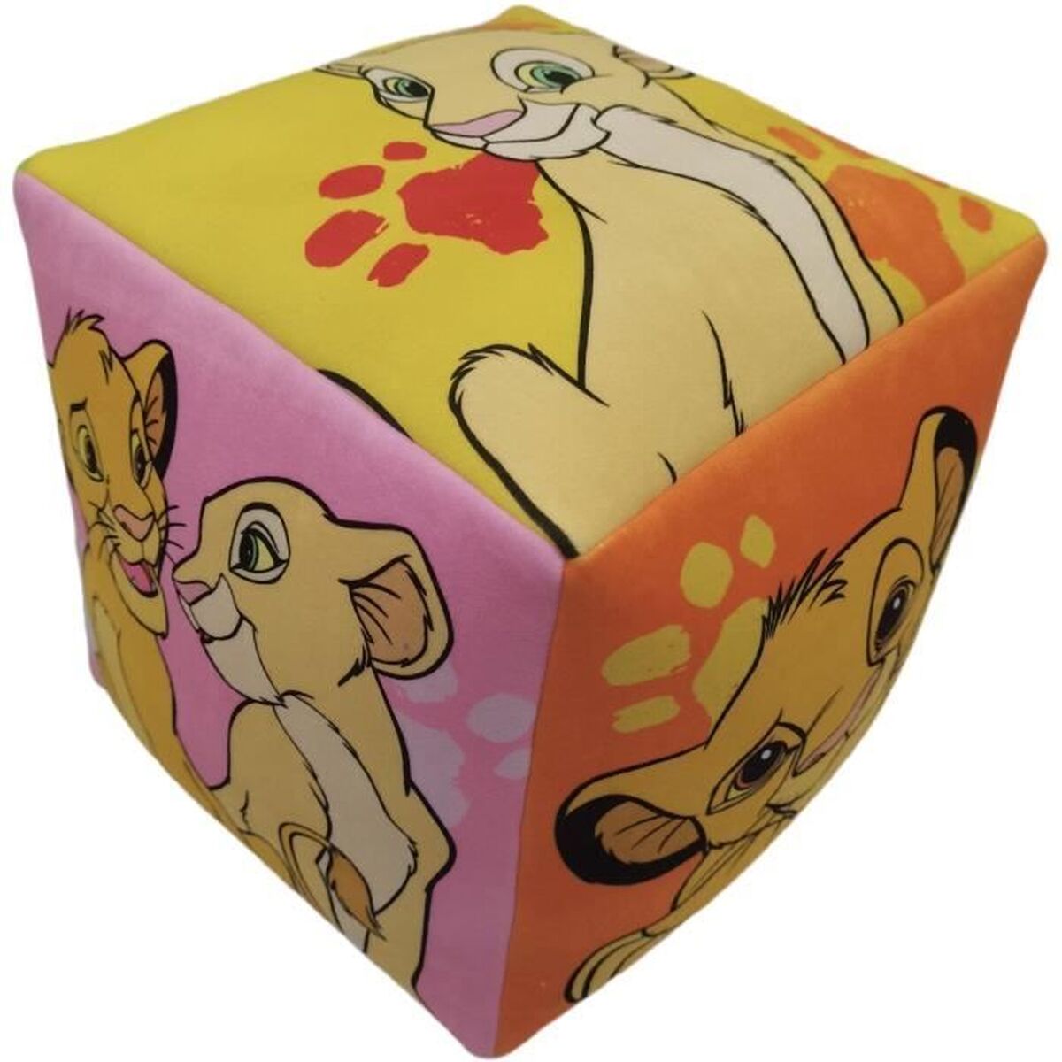 Cushion The Lion King Multicolour Polyester Children’s Animal Cushion The Lion King Multicolour Polyester Children’s Animal