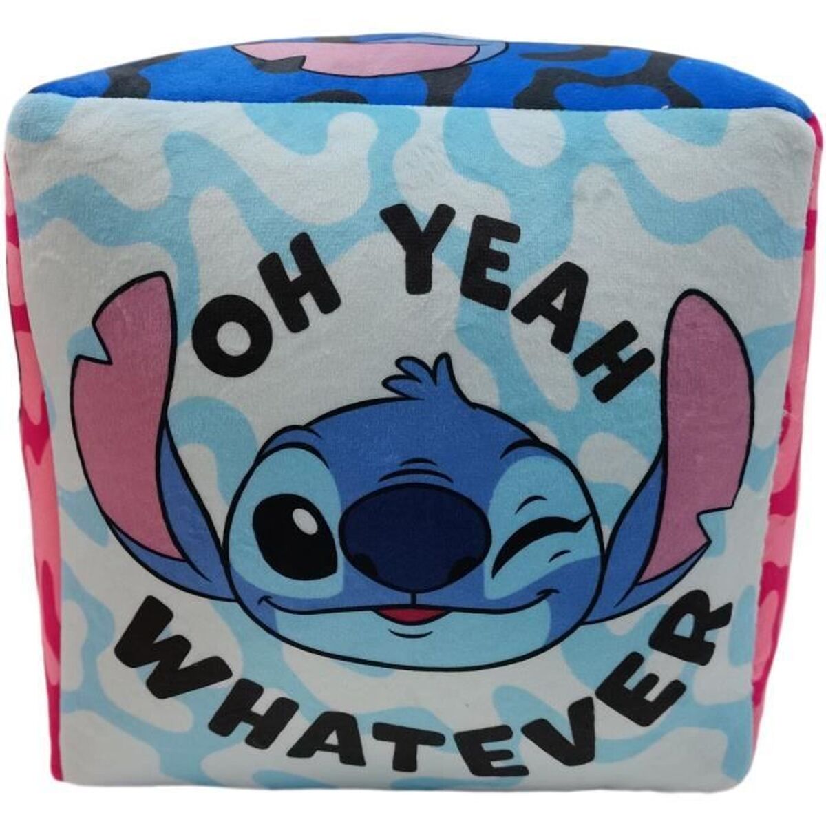 Cushion Stitch 28 x 30 x 29 cm Blue Polyester Children’s