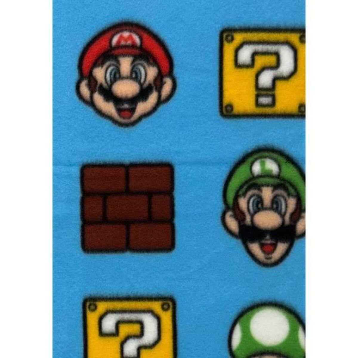 Blanket Mario Bros Multicolour Scottish pictures