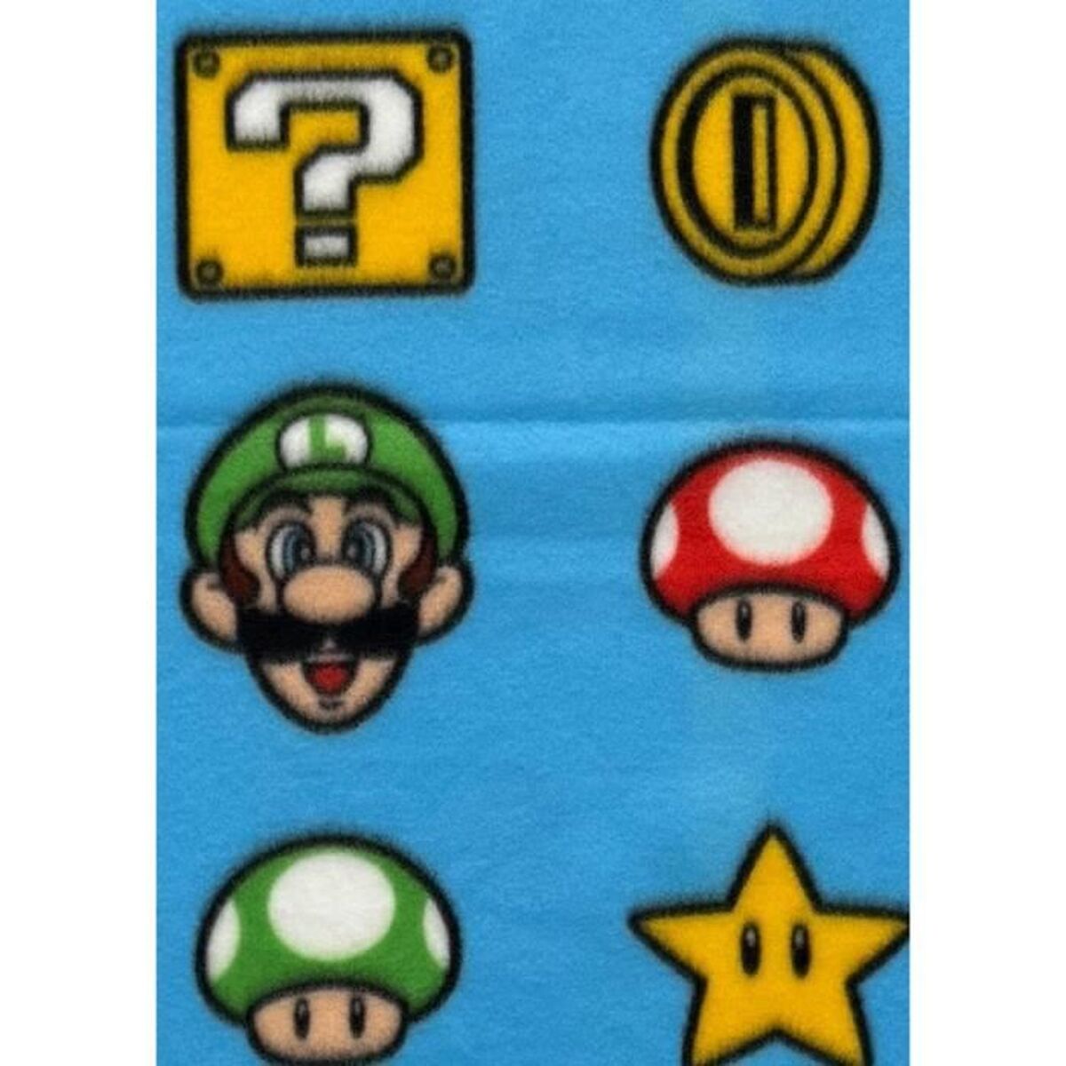 Blanket Mario Bros Multicolour Scottish pictures