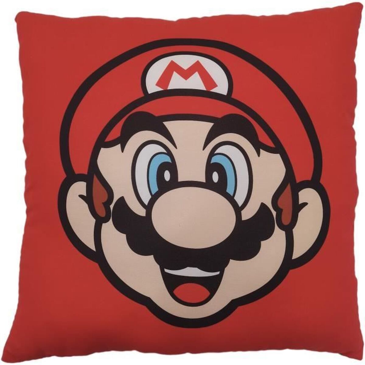 Cushion Mario Bros 39 x 3 x 41 cm Multicolour Polyester Printed Children’s