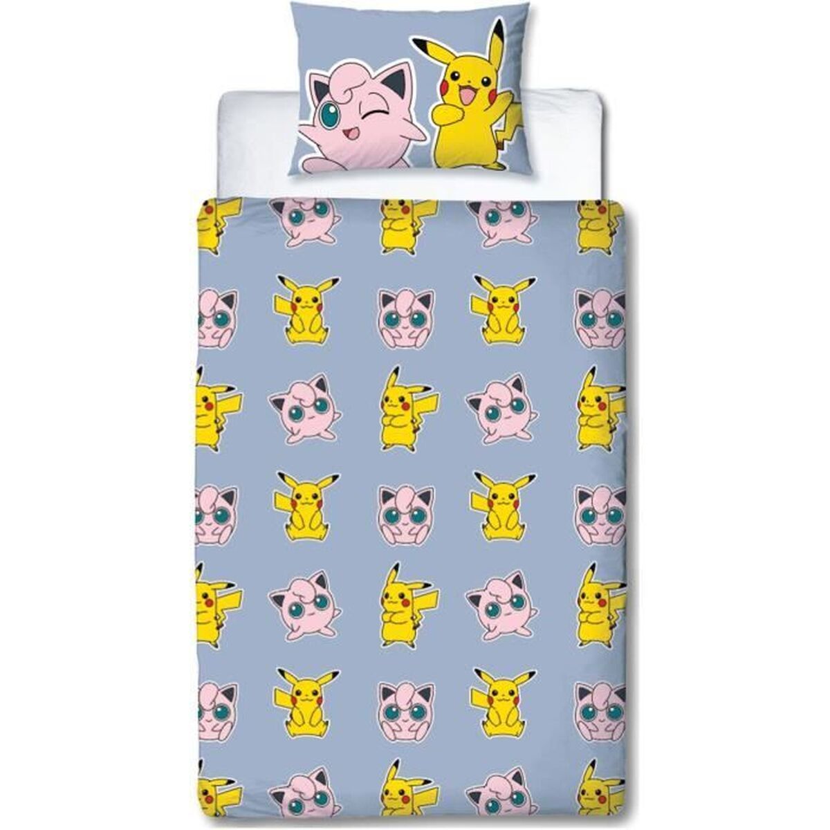 Duvet cover set Pokmon 25 x 4 x 30 cm Multicolour Double 2 Pieces