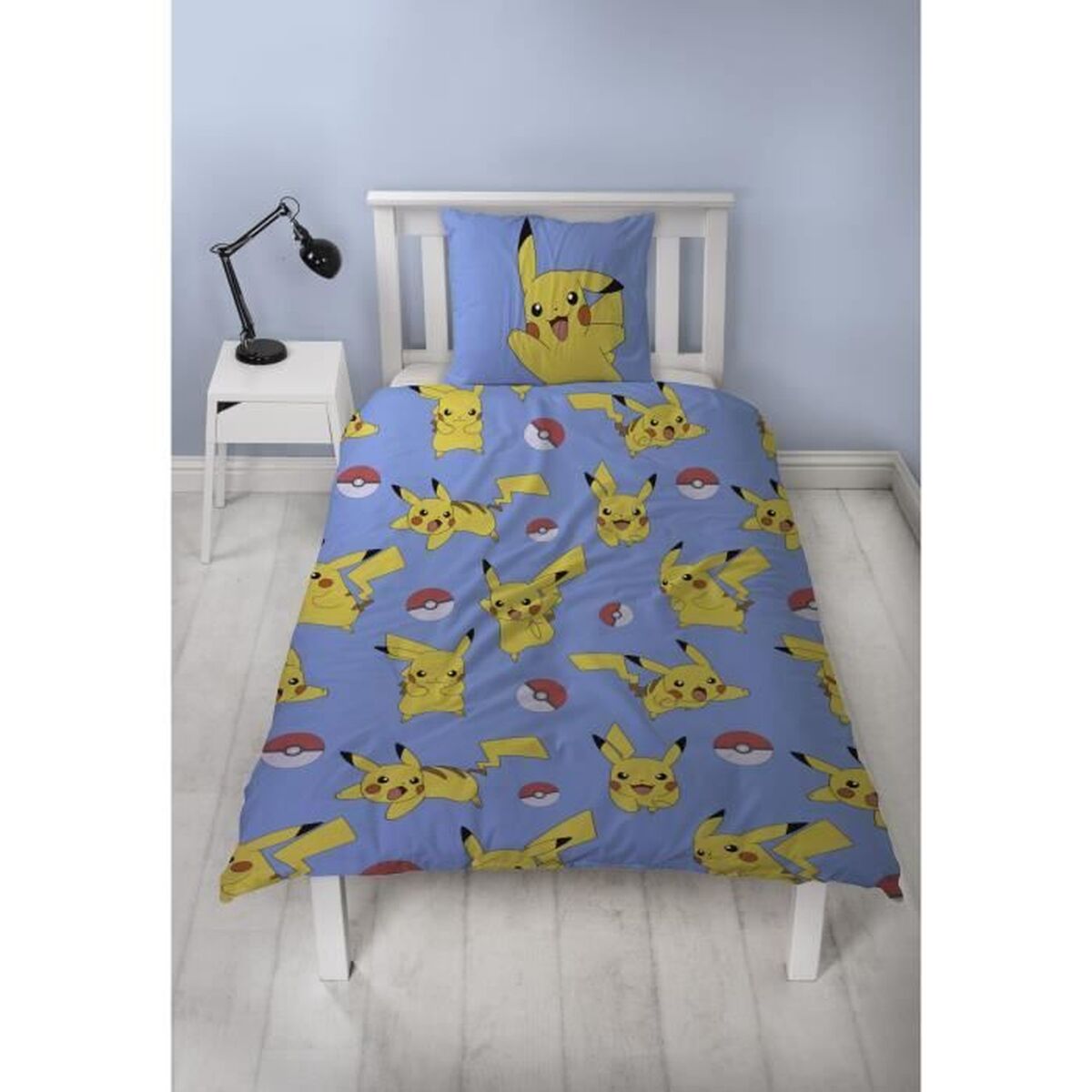 Duvet cover set Pokmon Multicolour Double 2 Pieces