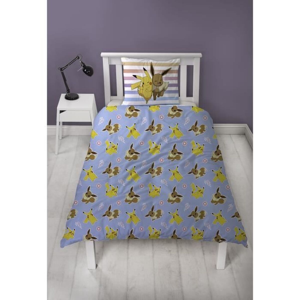 Duvet cover set Pokmon 25 x 5 x 30 cm Multicolour Double 2 Pieces