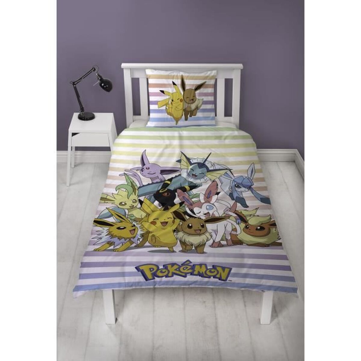Duvet cover set Pokmon 25 x 5 x 30 cm Multicolour Double 2 Pieces