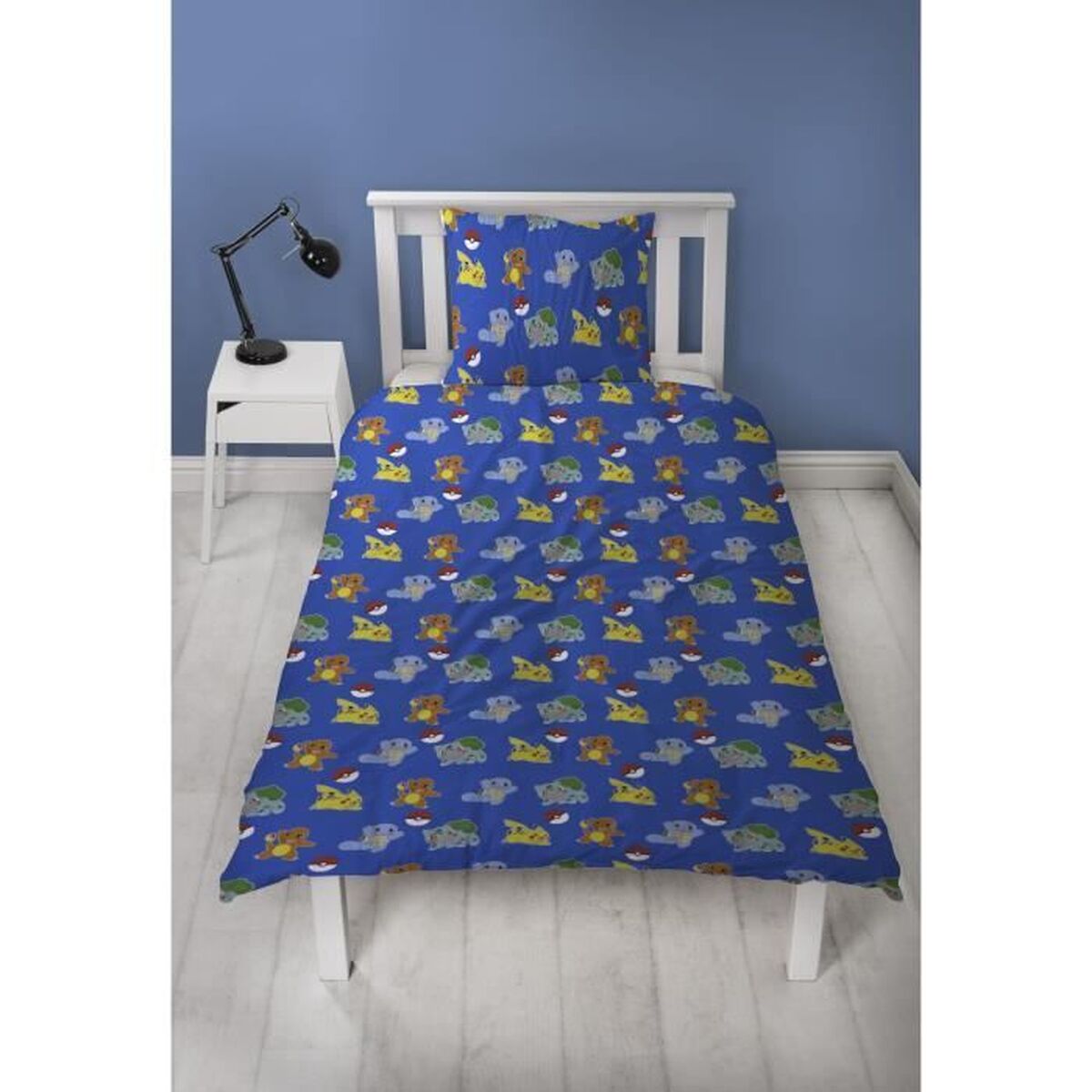 Duvet cover set Pokmon Multicolour Double 2 Pieces