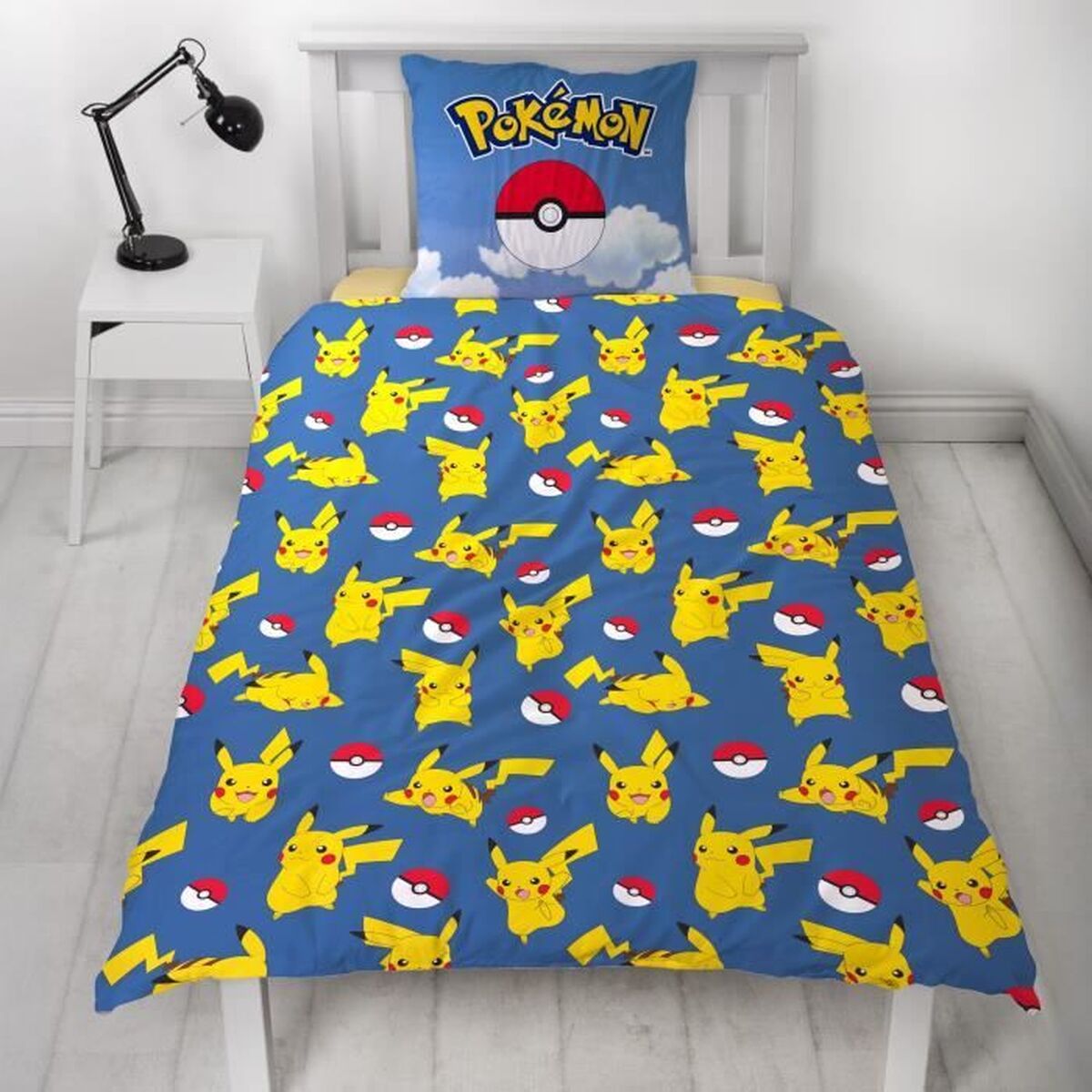 Duvet cover set Pokmon 25 x 4 x 30 cm Multicolour Double 2 Pieces