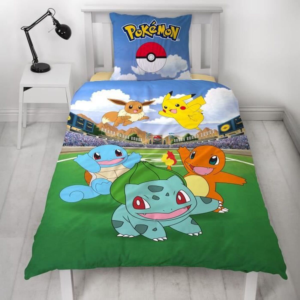 Duvet cover set Pokmon 25 x 4 x 30 cm Multicolour Double 2 Pieces