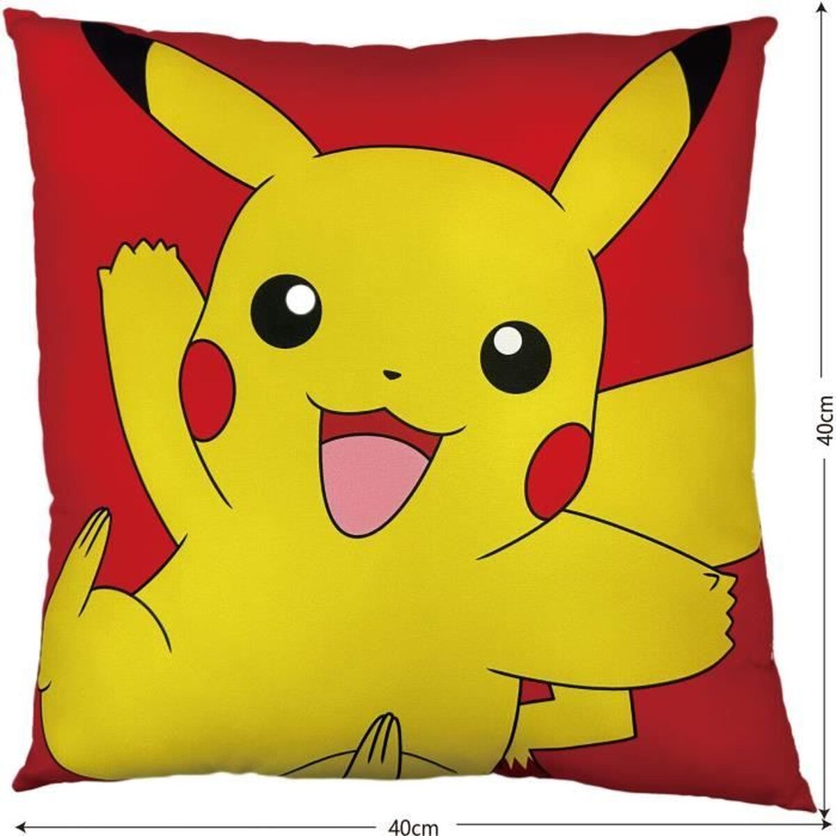 Cushion Pokmon 41 x 3 x 39 cm Yellow Blue Polyester Children’s