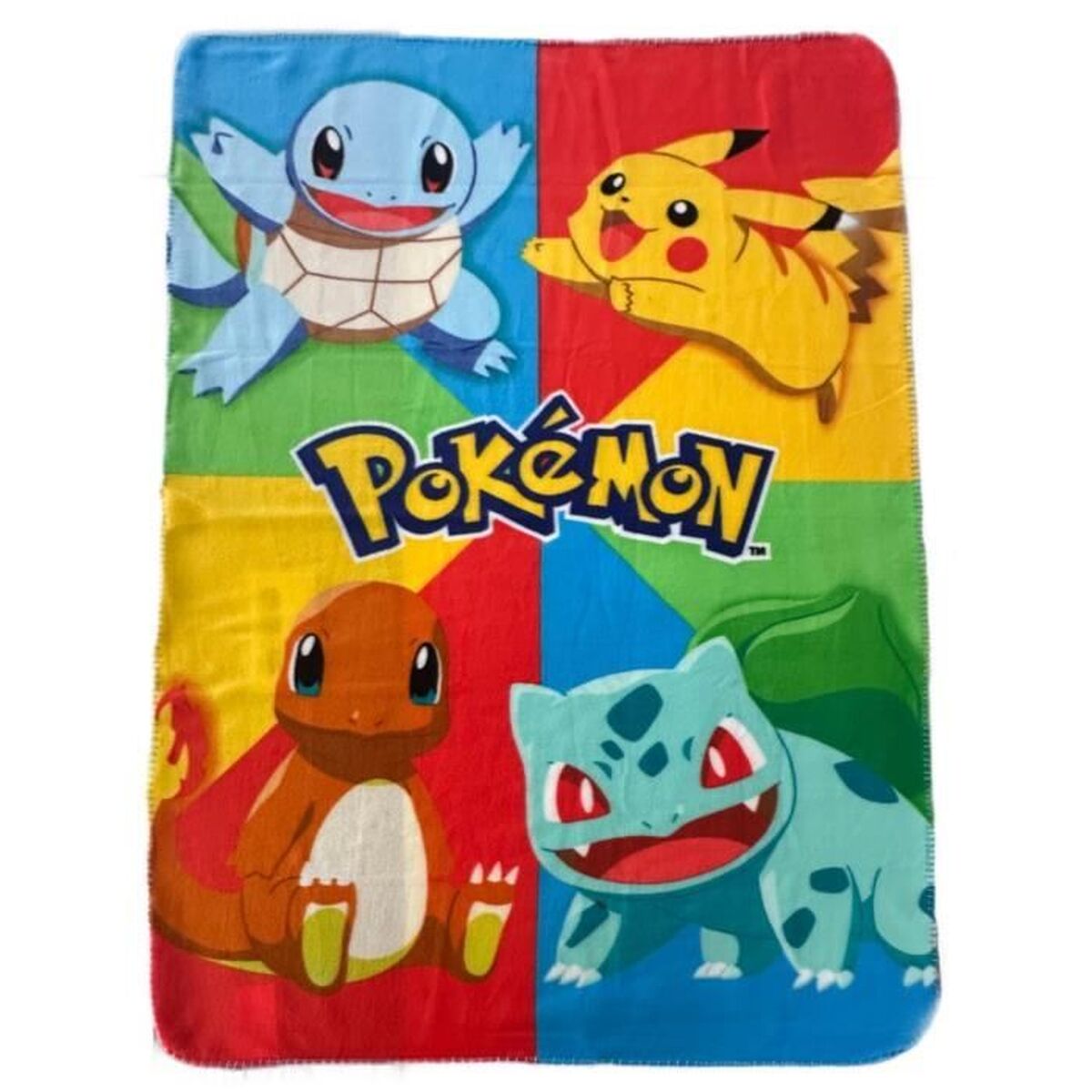 Blanket Pokmon Multicolour animals