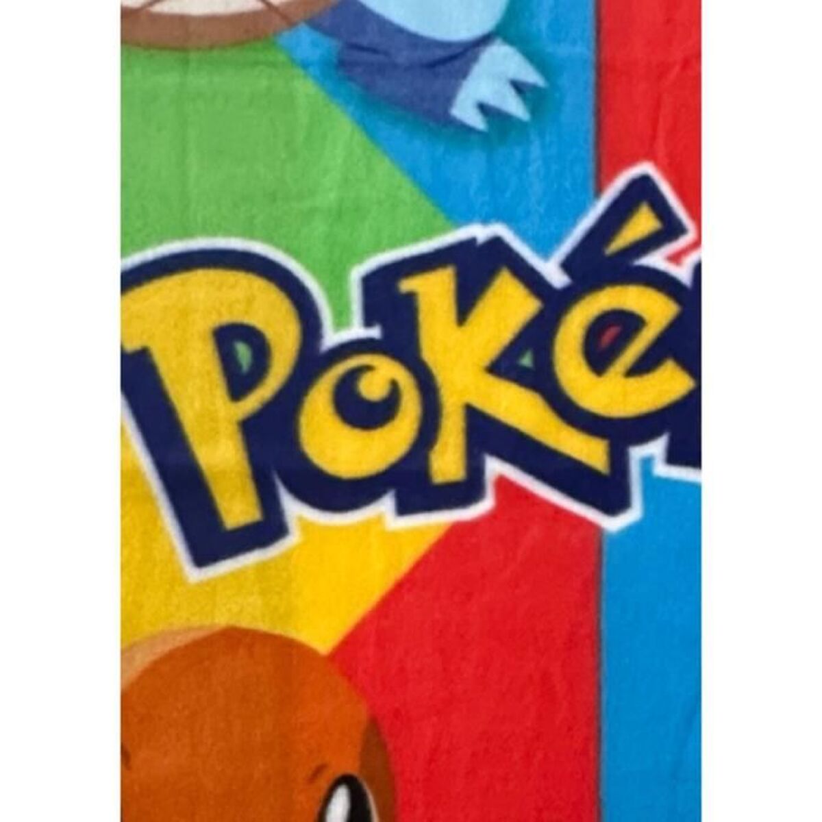 Blanket Pokmon Multicolour animals