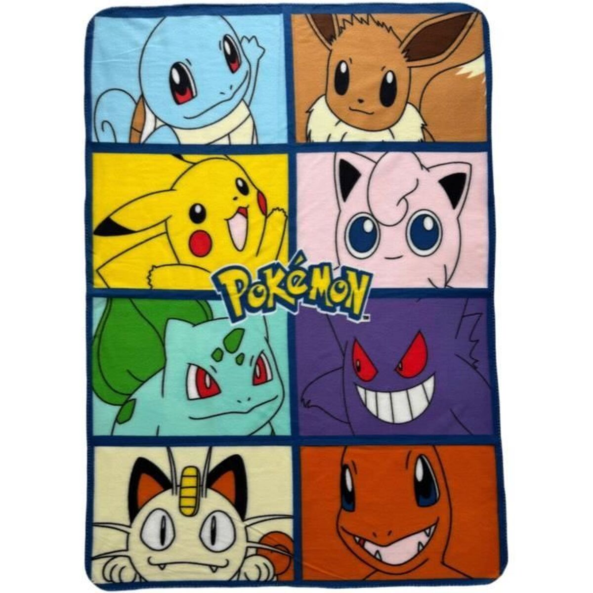 Blanket Pokmon 12 x 10 x 24 cm Multicolour animals Blanket Pokmon 12 x 10 x 24 cm Multicolour animals