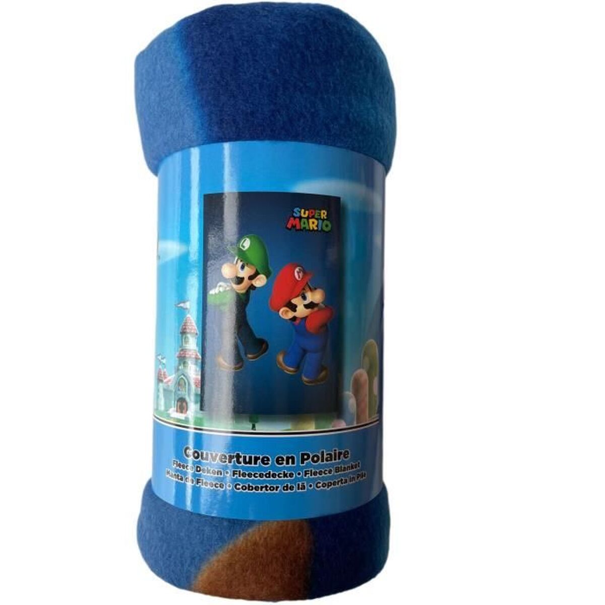 Blanket Mario Bros 25 x 7 x 13 cm Multicolour animals