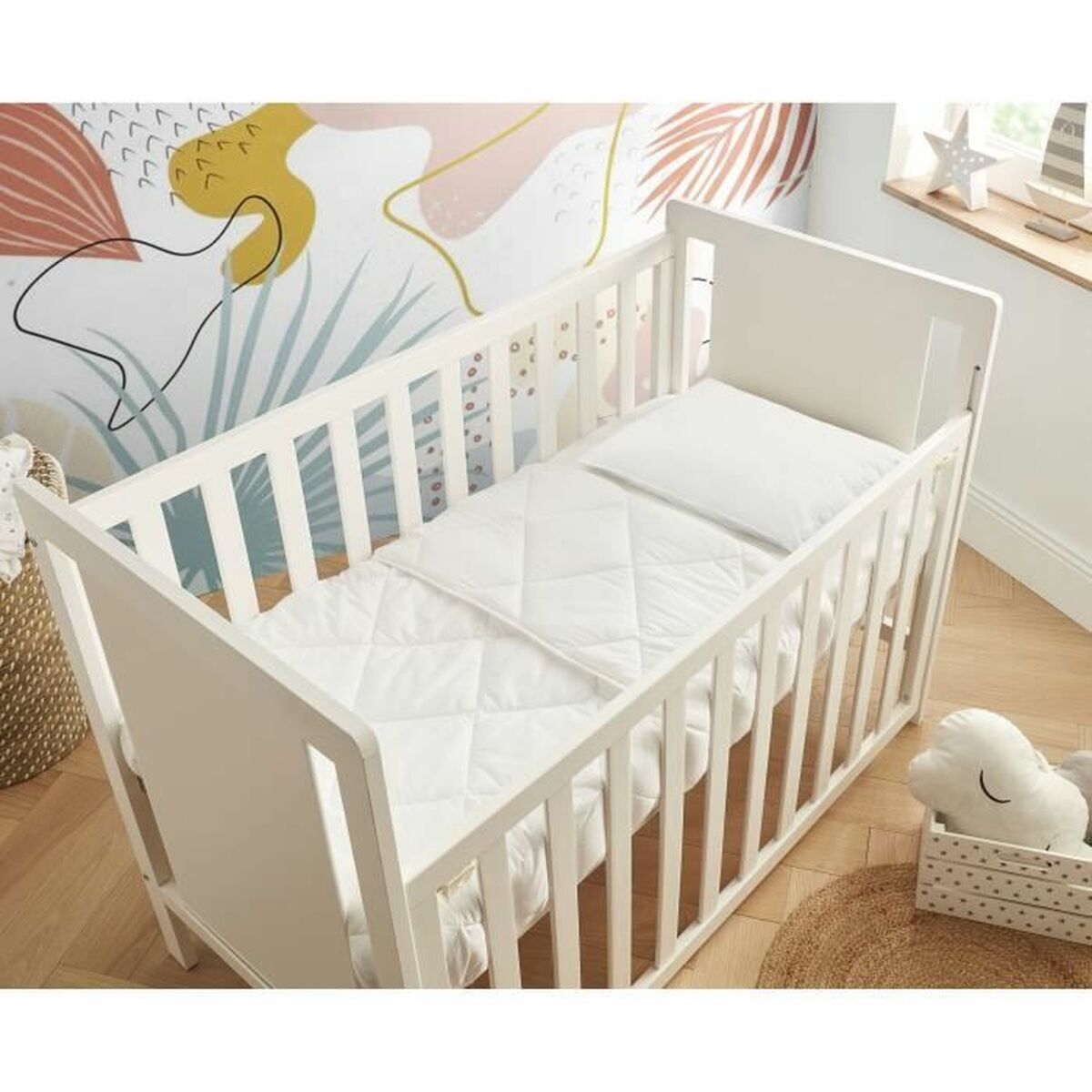 Duvet P’TIT DODO BIO 75 x 120 cm White Anti-dust mite