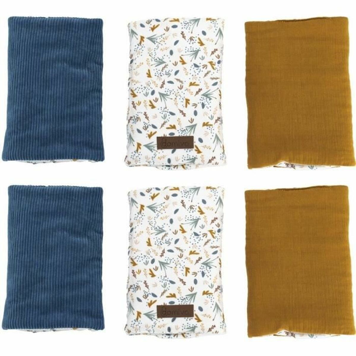 Cot protector Domiva Brown 25 Pieces Cot protector Domiva Brown 25 Pieces