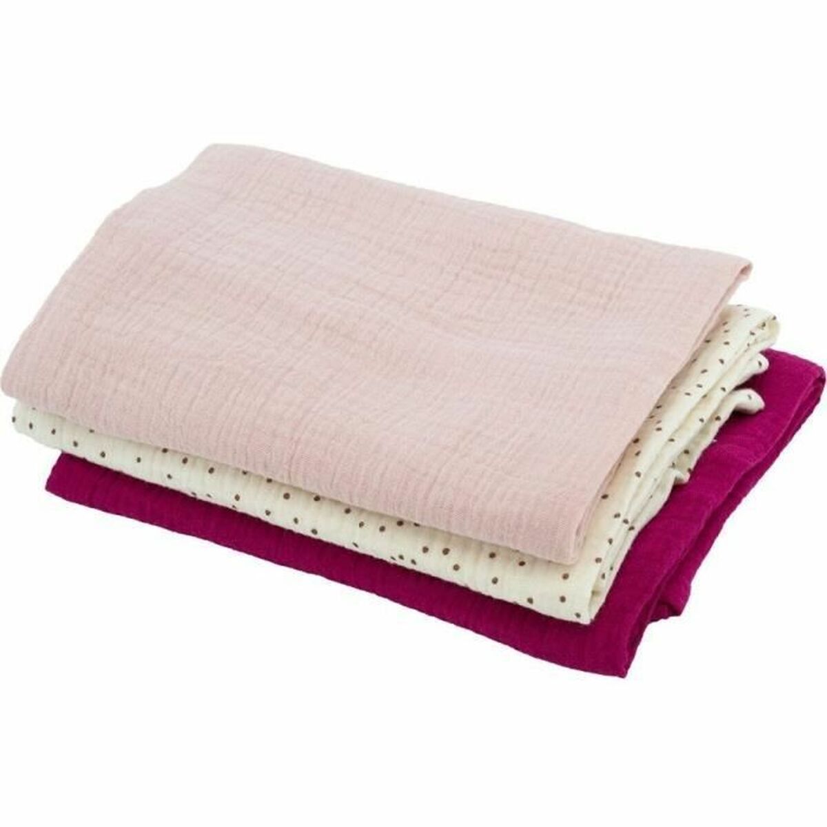 Muslin Domiva Rose Resistant 3 Pieces (3 Units) Muslin Domiva Rose Resistant 3 Pieces (3 Units)