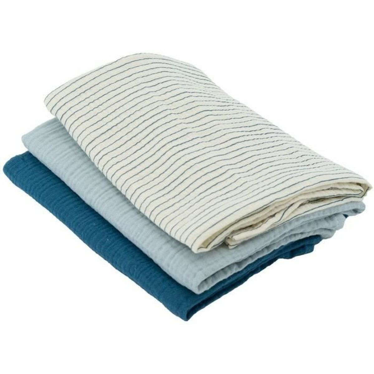 Muslin Domiva Blue Resistant 3 Pieces (3 Units) Muslin Domiva Blue Resistant 3 Pieces (3 Units)
