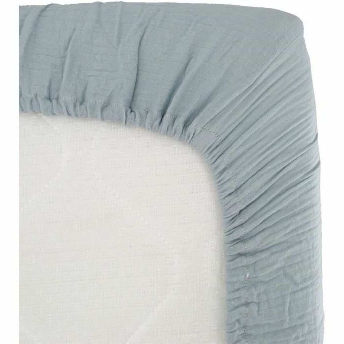 Fitted sheet Domiva Blue Fitted sheet Domiva Blue