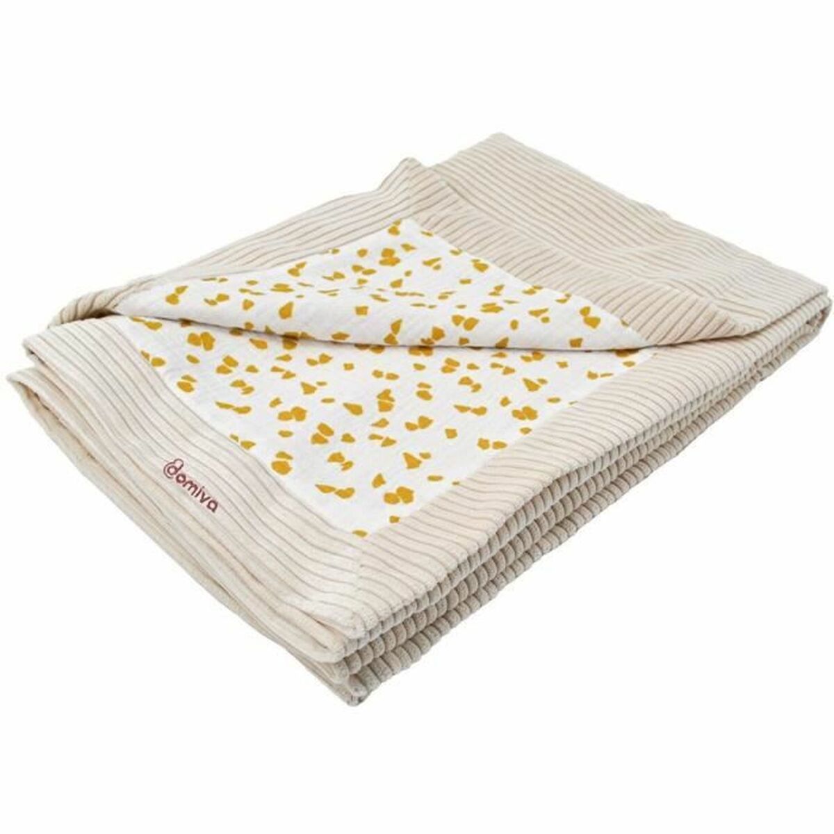 Blanket Domiva Beige 2 Pieces Blanket Domiva Beige 2 Pieces