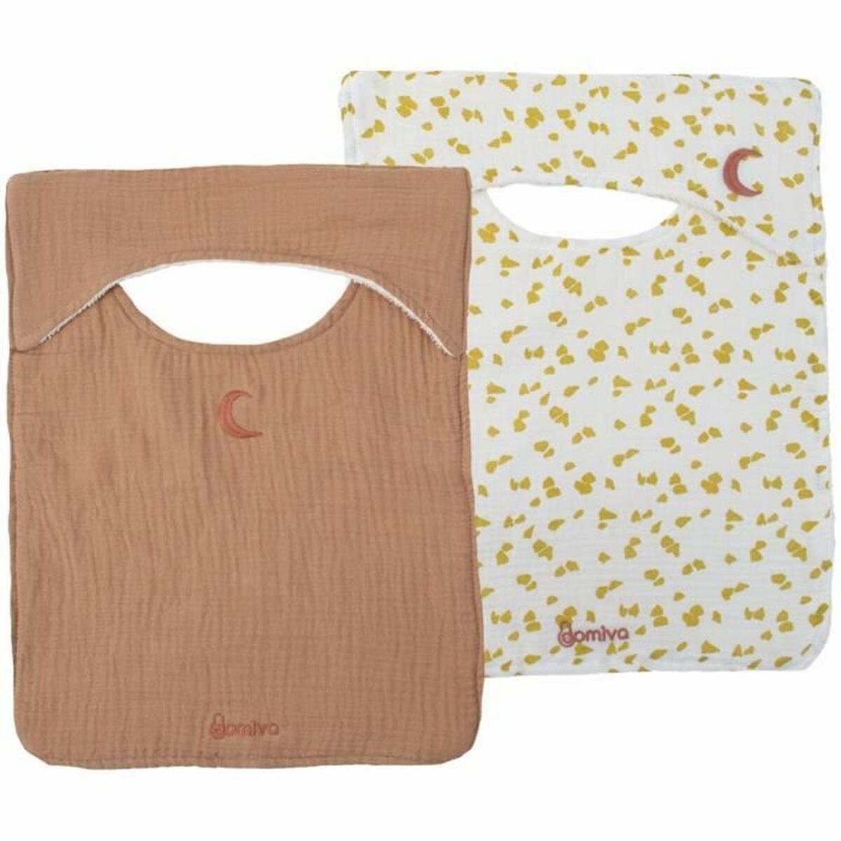 Bib Domiva Cotton 2 Pieces (2 Units) Bib Domiva Cotton 2 Pieces (2 Units)