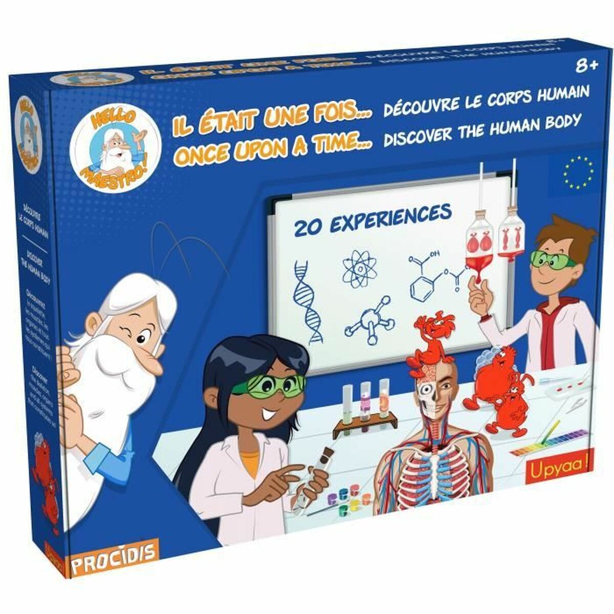 Science Game Silverlit Bonjour Maestro Il était une fois. A la découverte du corps humain (FR) Science Game Silverlit Bonjour Maestro Il était une fois. A la découverte du corps humain (FR)