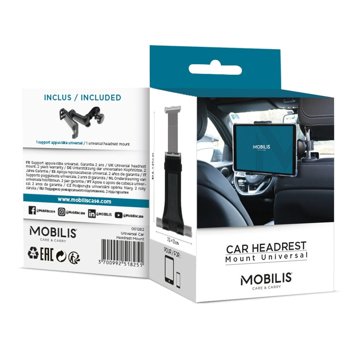 Tablet Bracket for Car Mobilis U.FIX