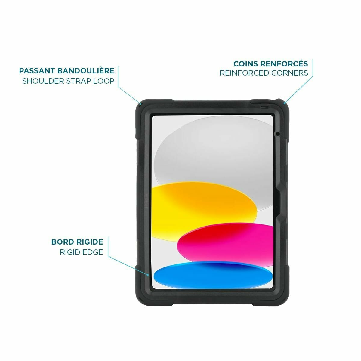Tablet cover Mobilis Black