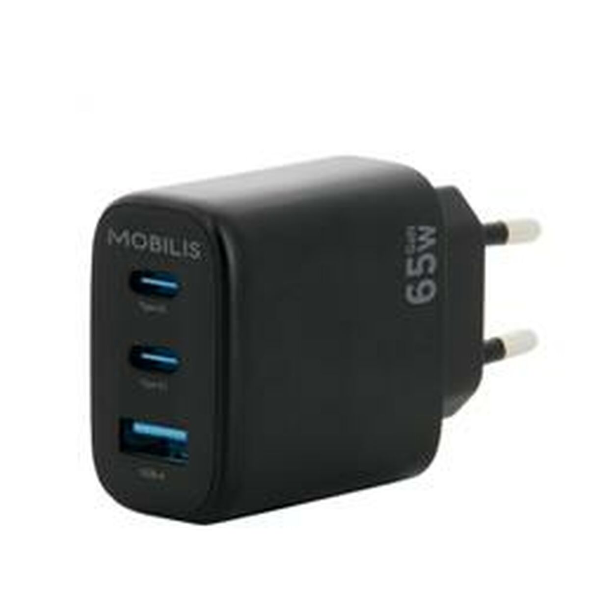 Wall Charger Mobilis 001364 Black 65 W Wall Charger Mobilis 001364 Black 65 W