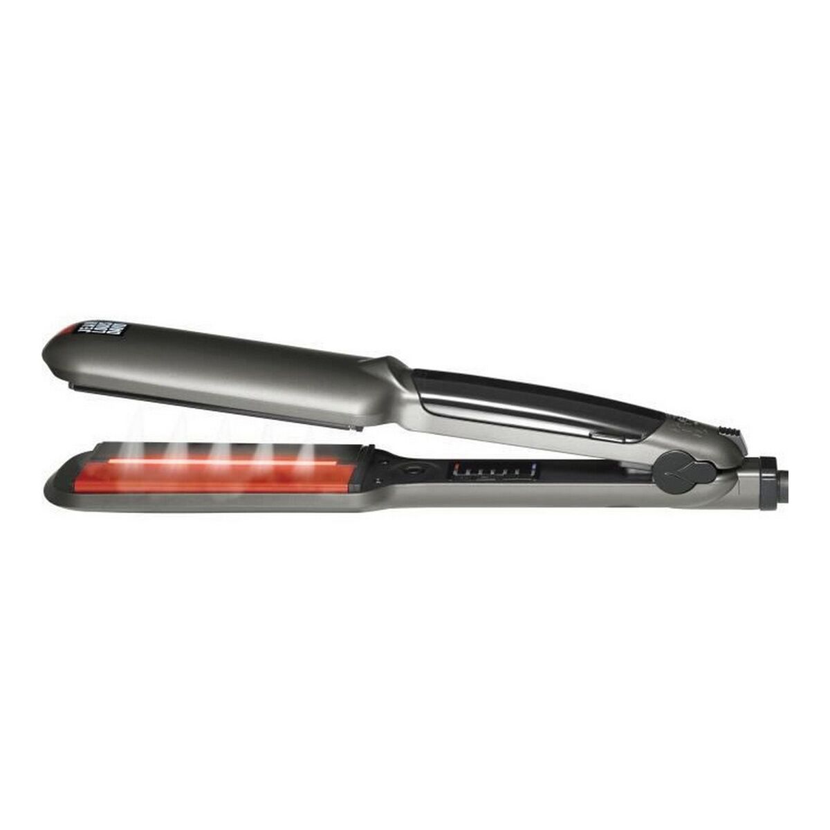 Ceramic Hair Iron with Steam Jean Louis David 39968 Ceramic Hair Iron with Steam Jean Louis David 39968
