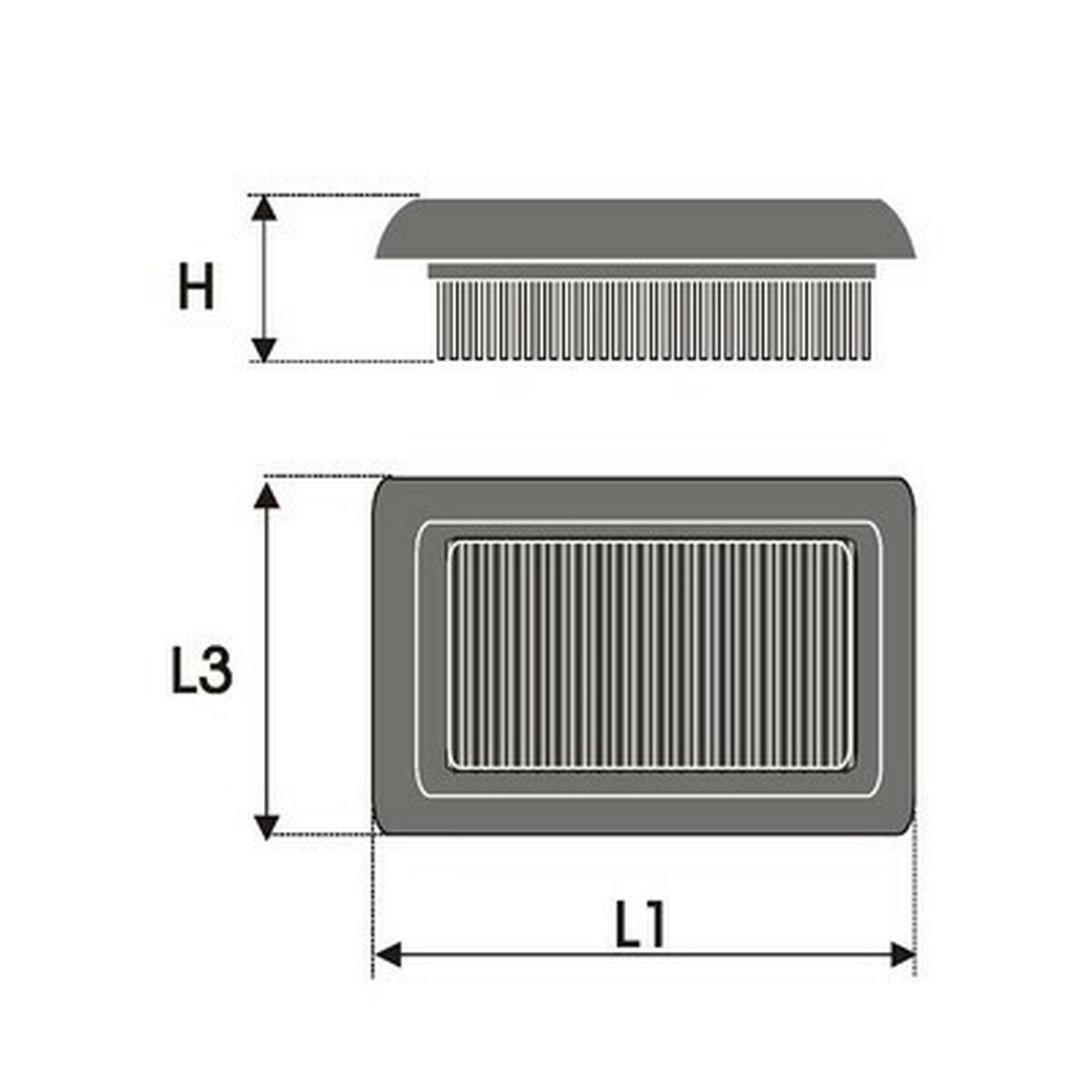 Air filter Green Filters P965015