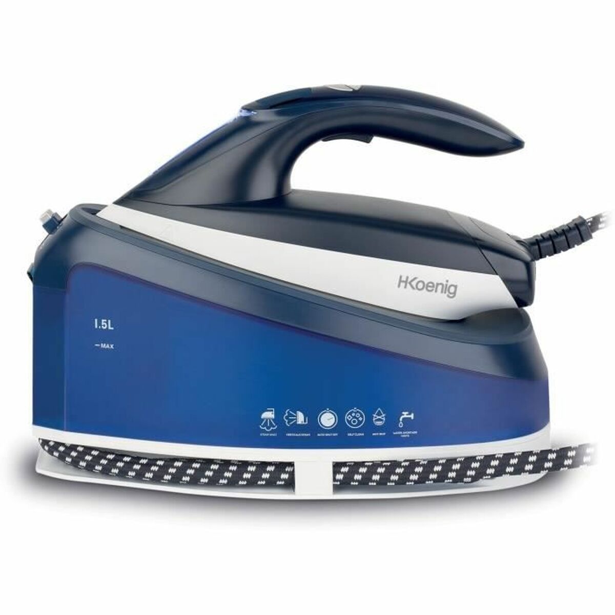 Vertical steam iron Hkoenig 2200 W Blue Vertical steam iron Hkoenig 2200 W Blue