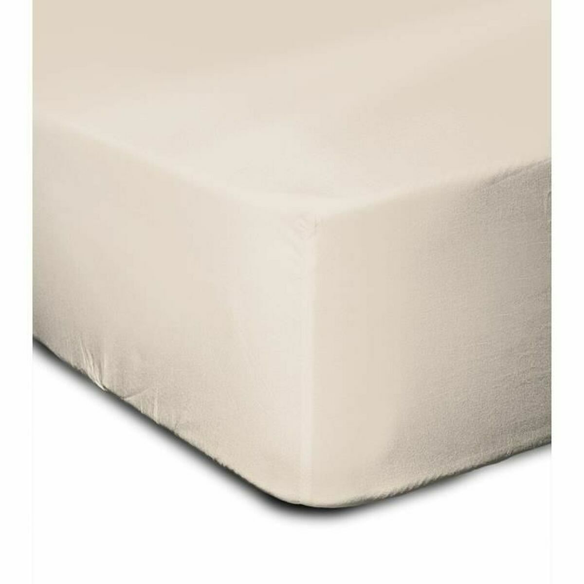 Fitted sheet Lovely Home Beige 90 x 190 cm Fitted sheet Lovely Home Beige 90 x 190 cm