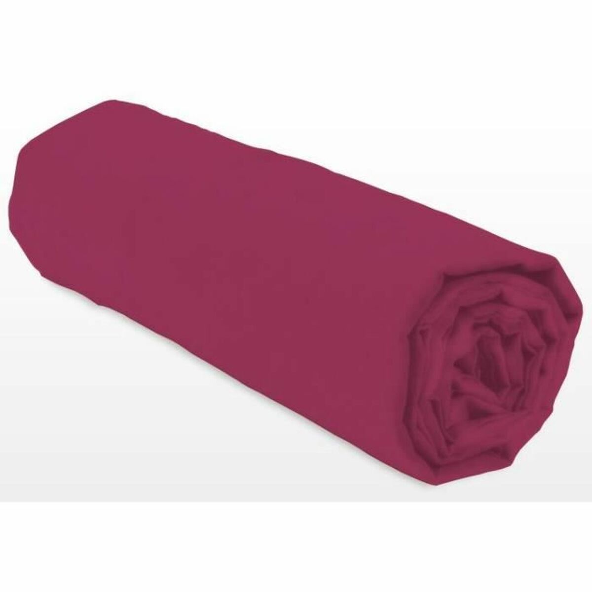 Fitted bottom sheet Lovely Home LH71607 Fuchsia Rose 180 x 200 + 35 cm