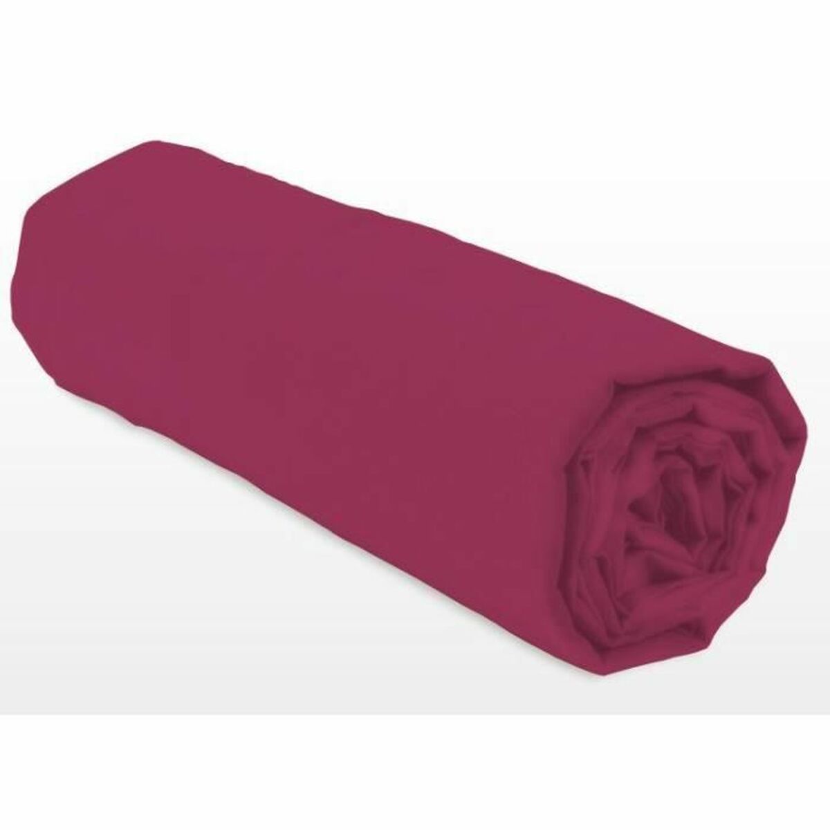 Fitted bottom sheet Lovely Home LH71609 Fuchsia Rose 140 x 190 + 35 cm
