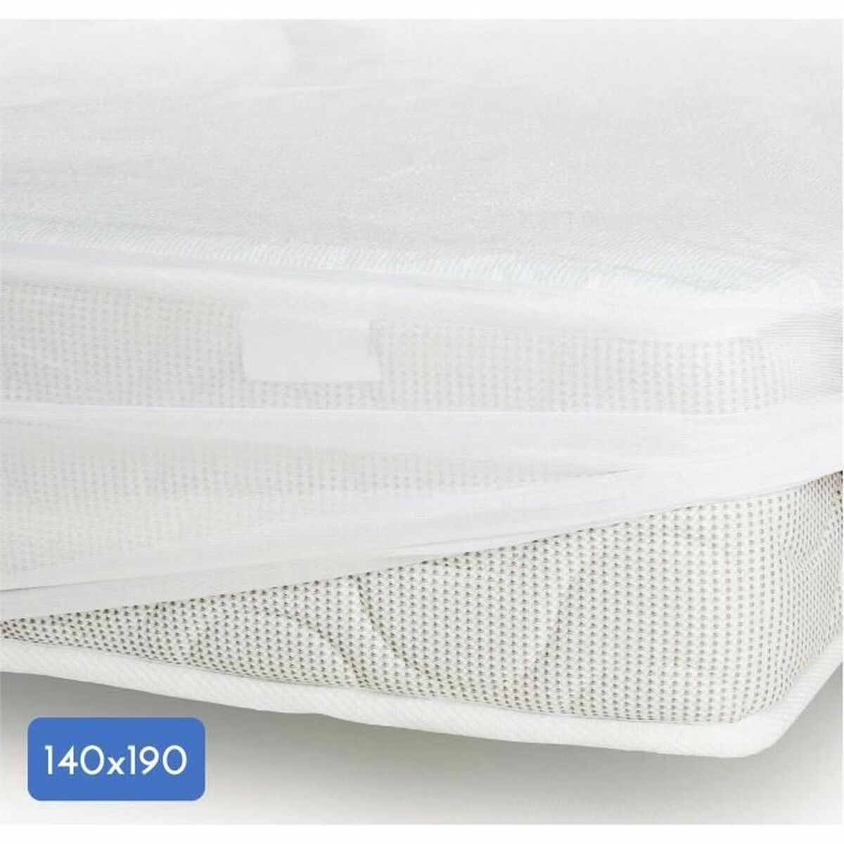 Mattress protector Lovely Home White 190 x 140 cm Mattress protector Lovely Home White 190 x 140 cm