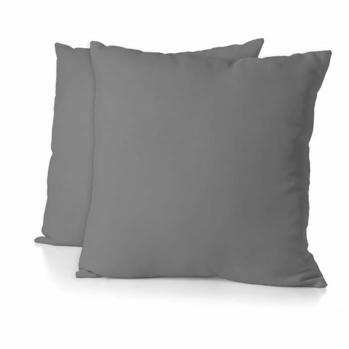 Pillowcase HOME LINGE PASSION Grey 63 x 63 cm (2 Units) Pillowcase HOME LINGE PASSION Grey 63 x 63 cm (2 Units)