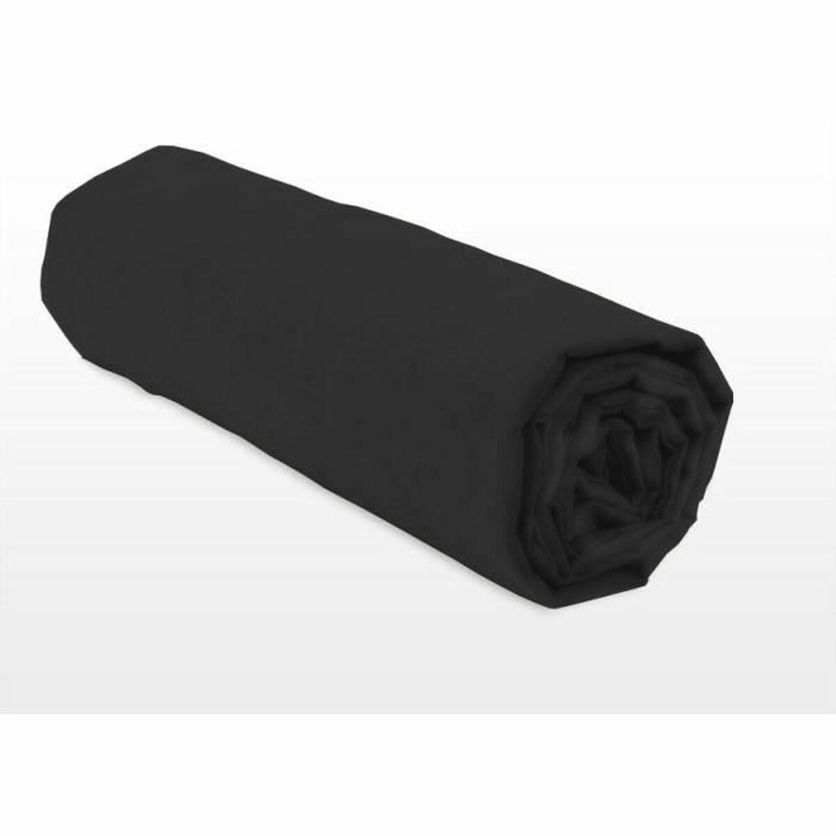 Fitted bottom sheet HOME LINGE PASSION HP72107 Black 140 x 190 cm Double 140 x 190 + 30 cm