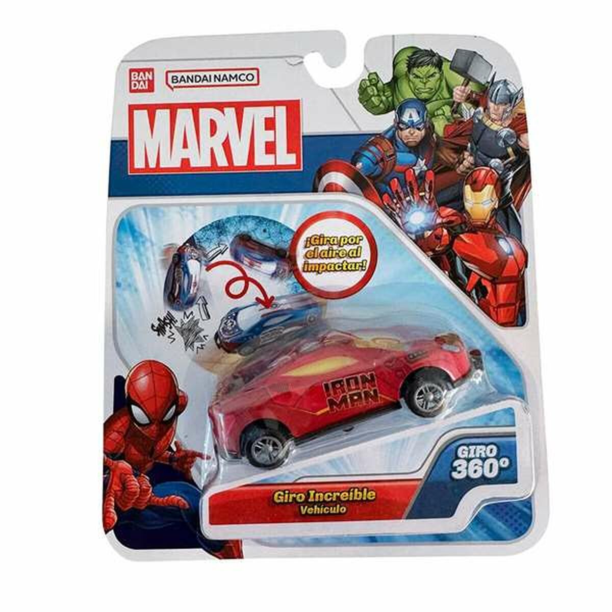 Toy car Bandai Flip Cars Marvel