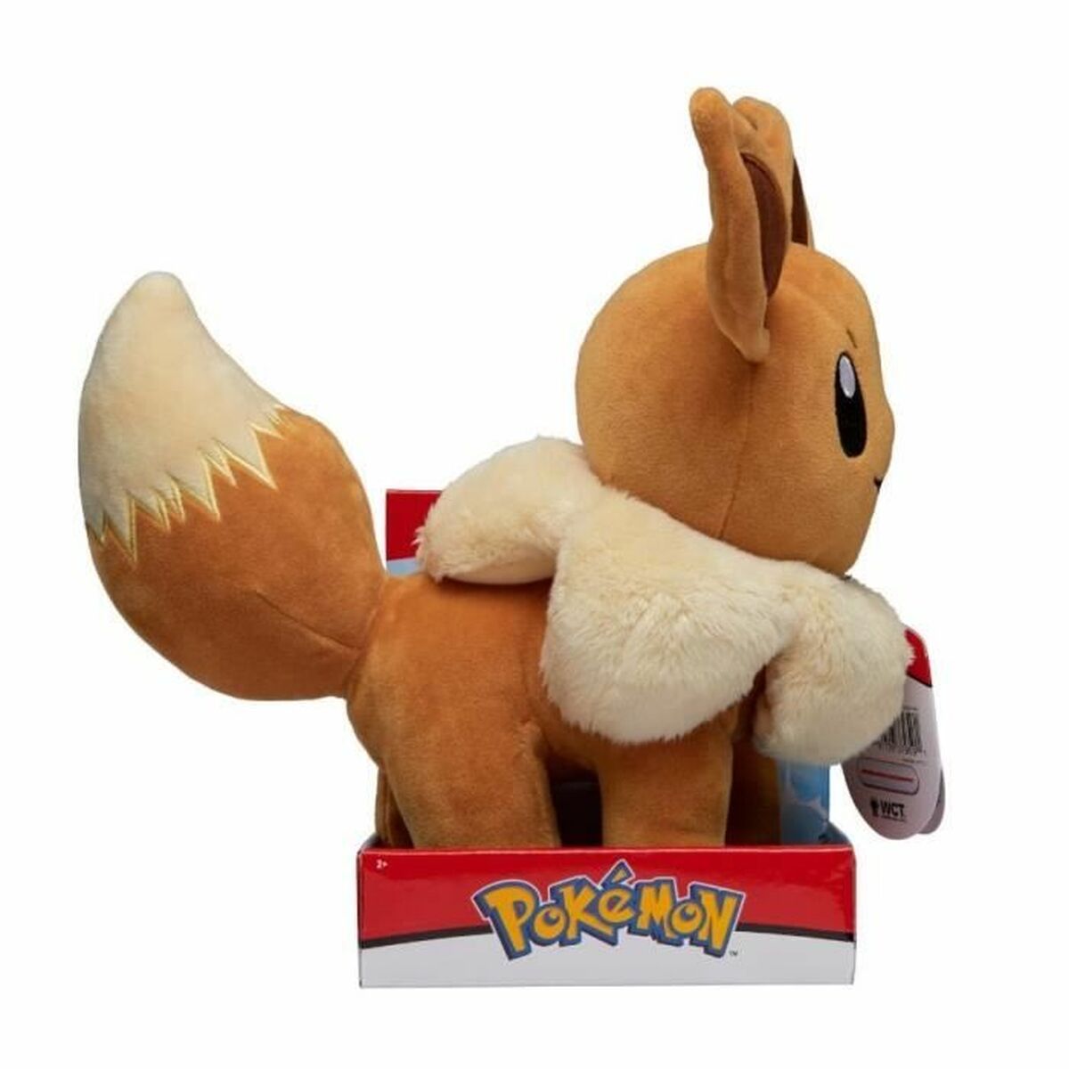 Fluffy toy PokÃ©mon Eevee 30 cm Brown