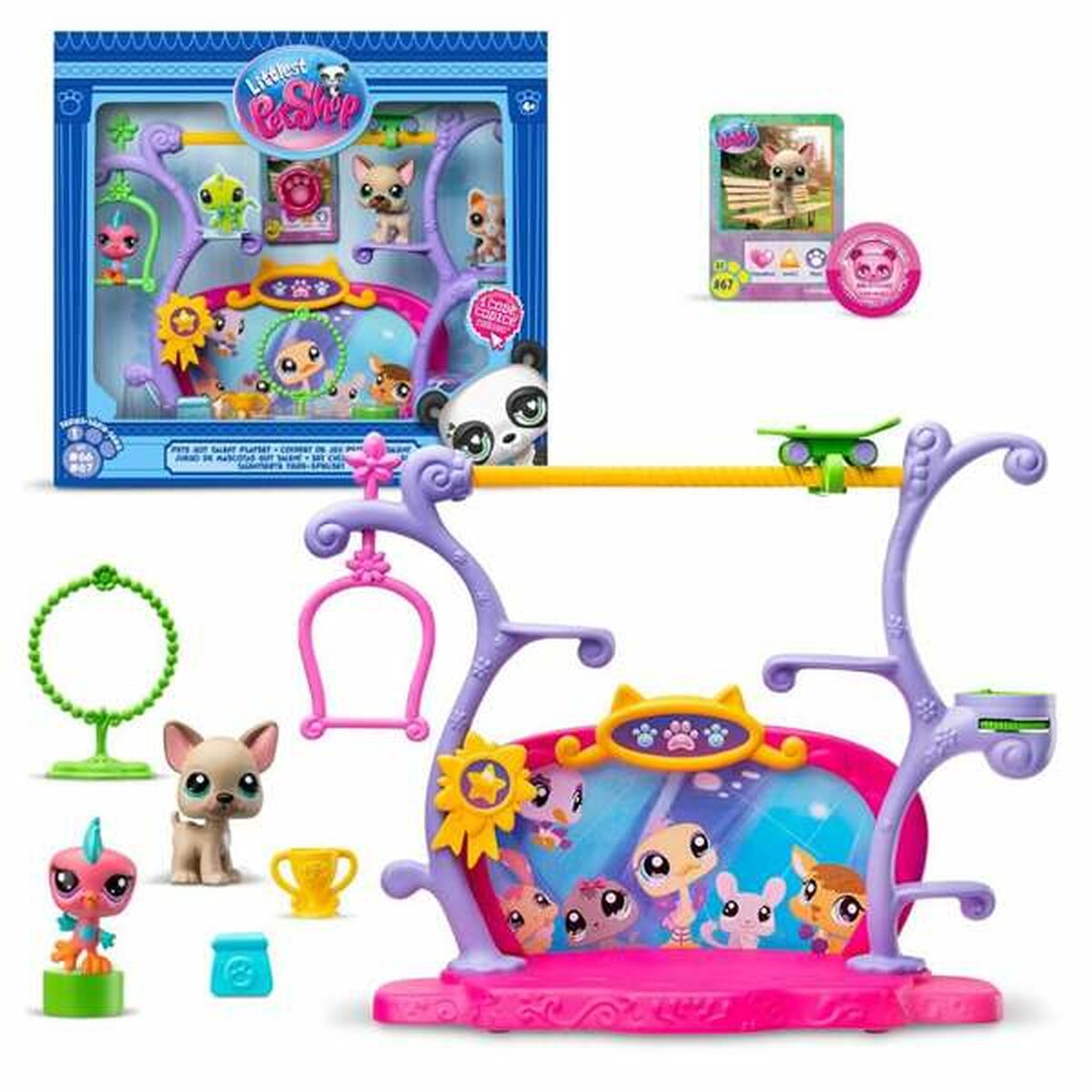 Playset Bandai Littlest Pet Shop Got talent Playset Bandai Littlest Pet Shop Got talent