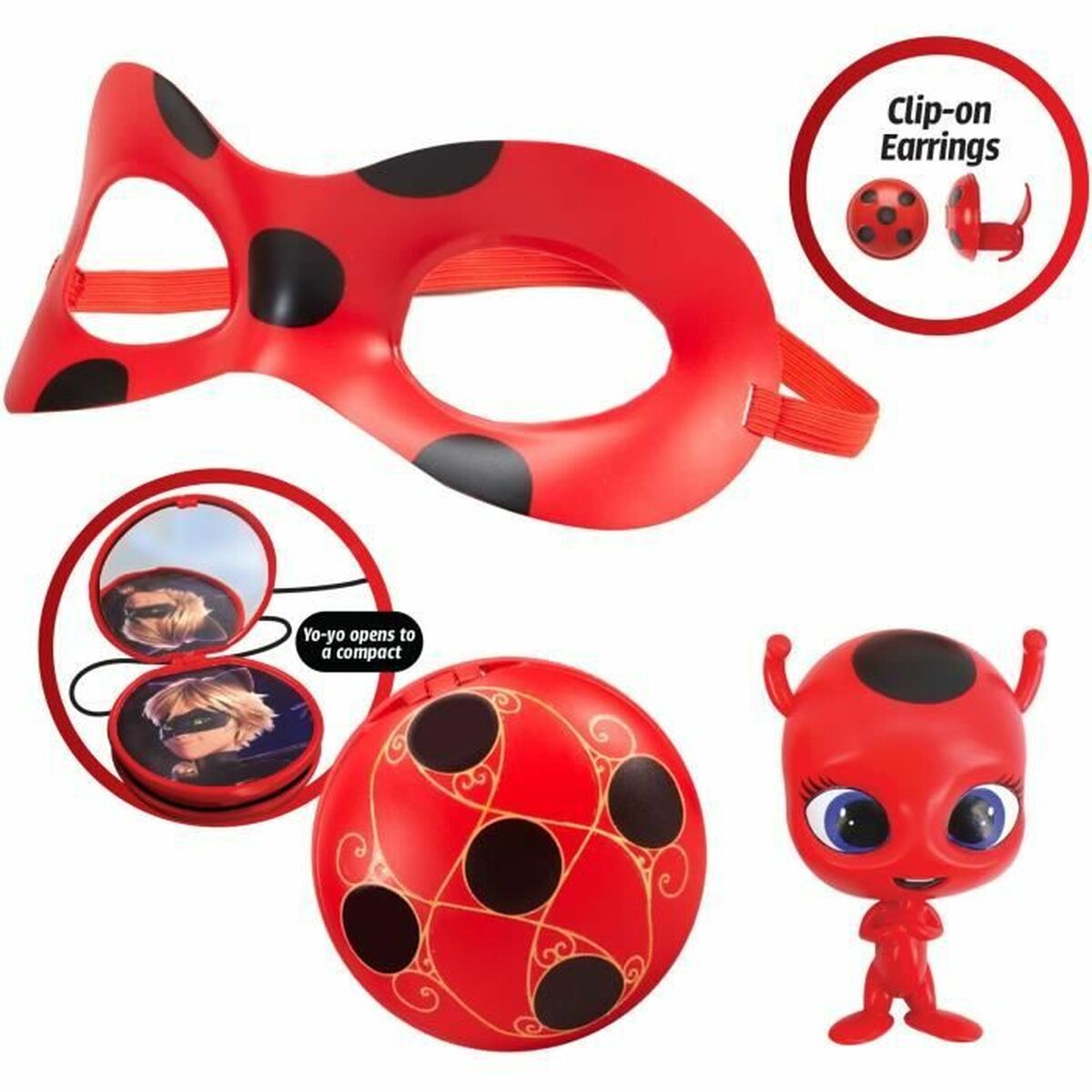 Costume for Children Bandai Miraculous Ladybug Red rouge LadyBug
