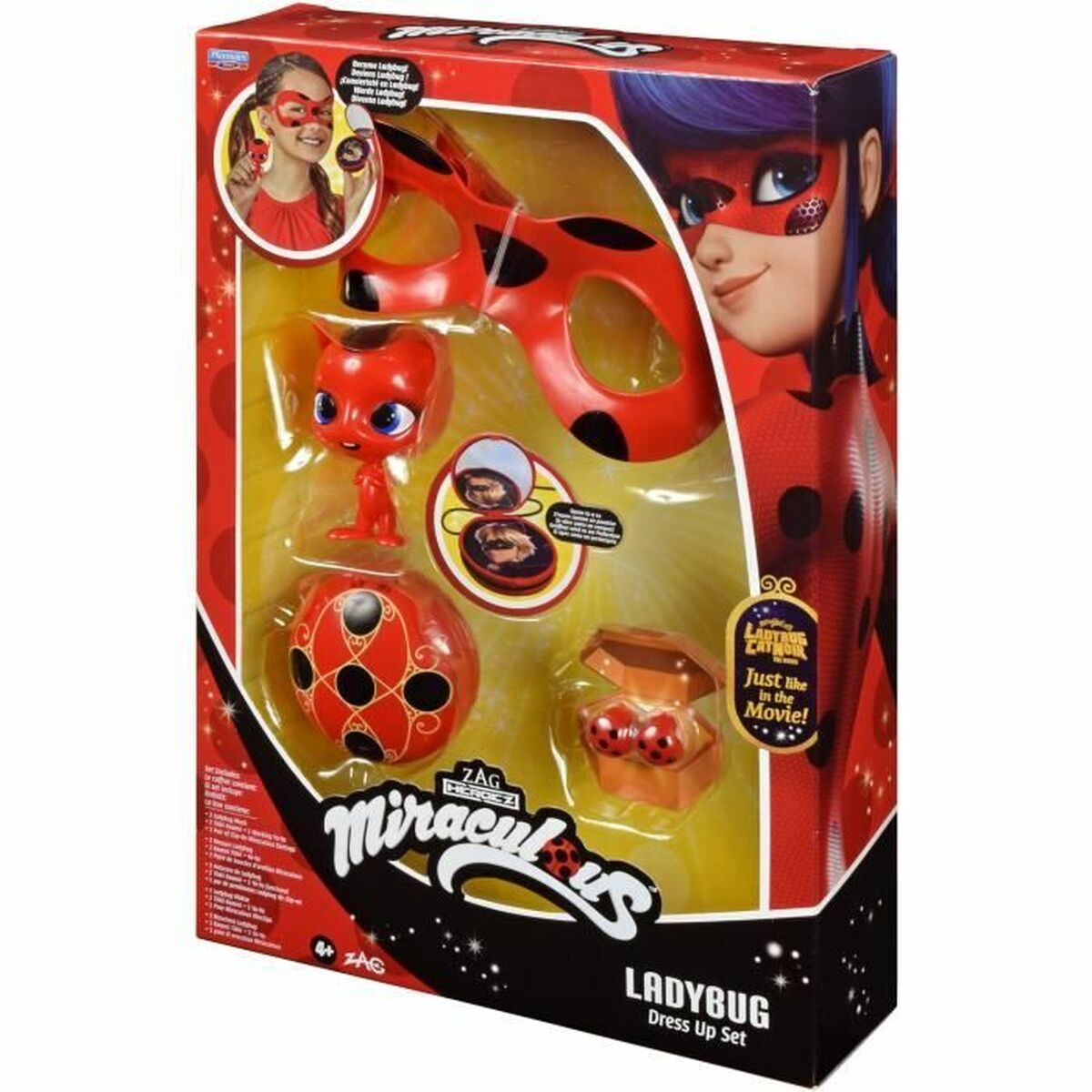 Costume for Children Bandai Miraculous Ladybug Red rouge LadyBug