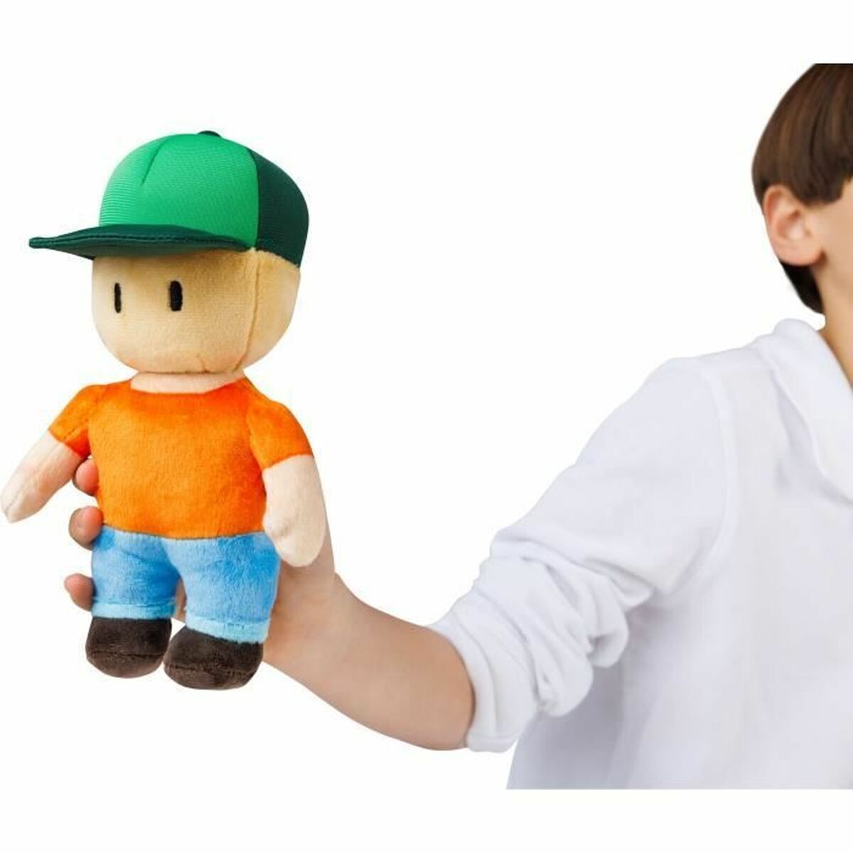 Fluffy toy Bandai Mr Stumble Orange Plush