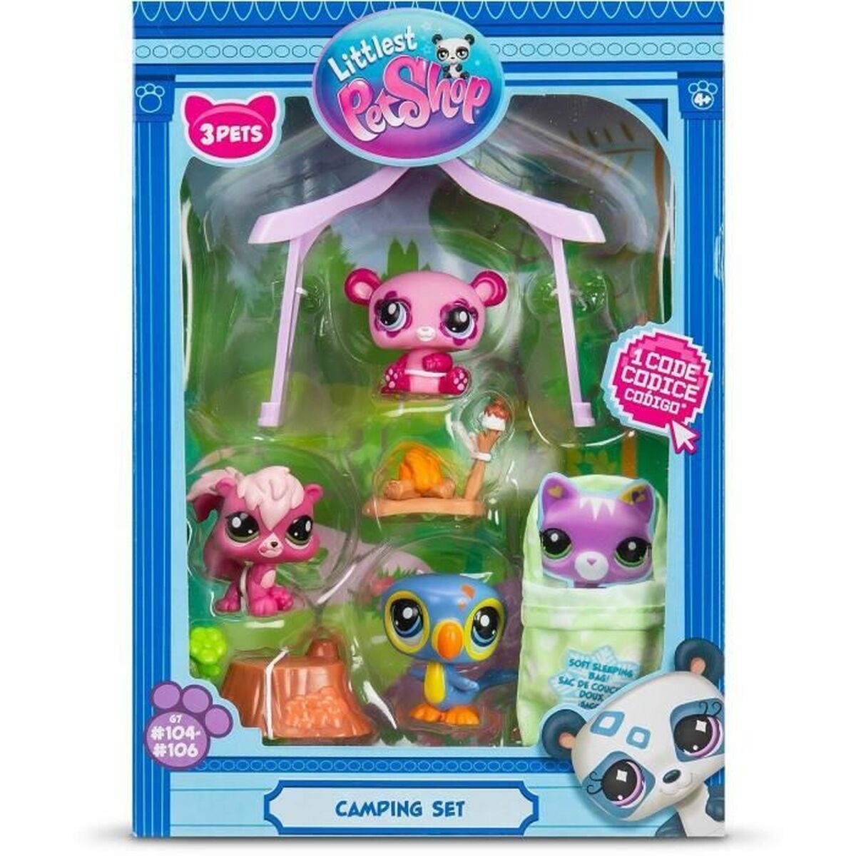 Playset Bandai Littlest Pet Shop Camping Playset Bandai Littlest Pet Shop Camping