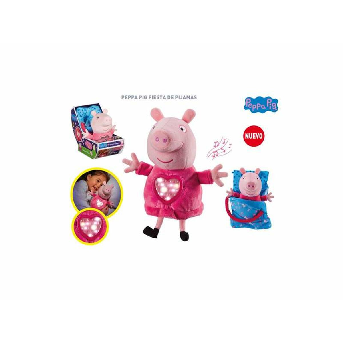 Fluffy toy Peppa Pig