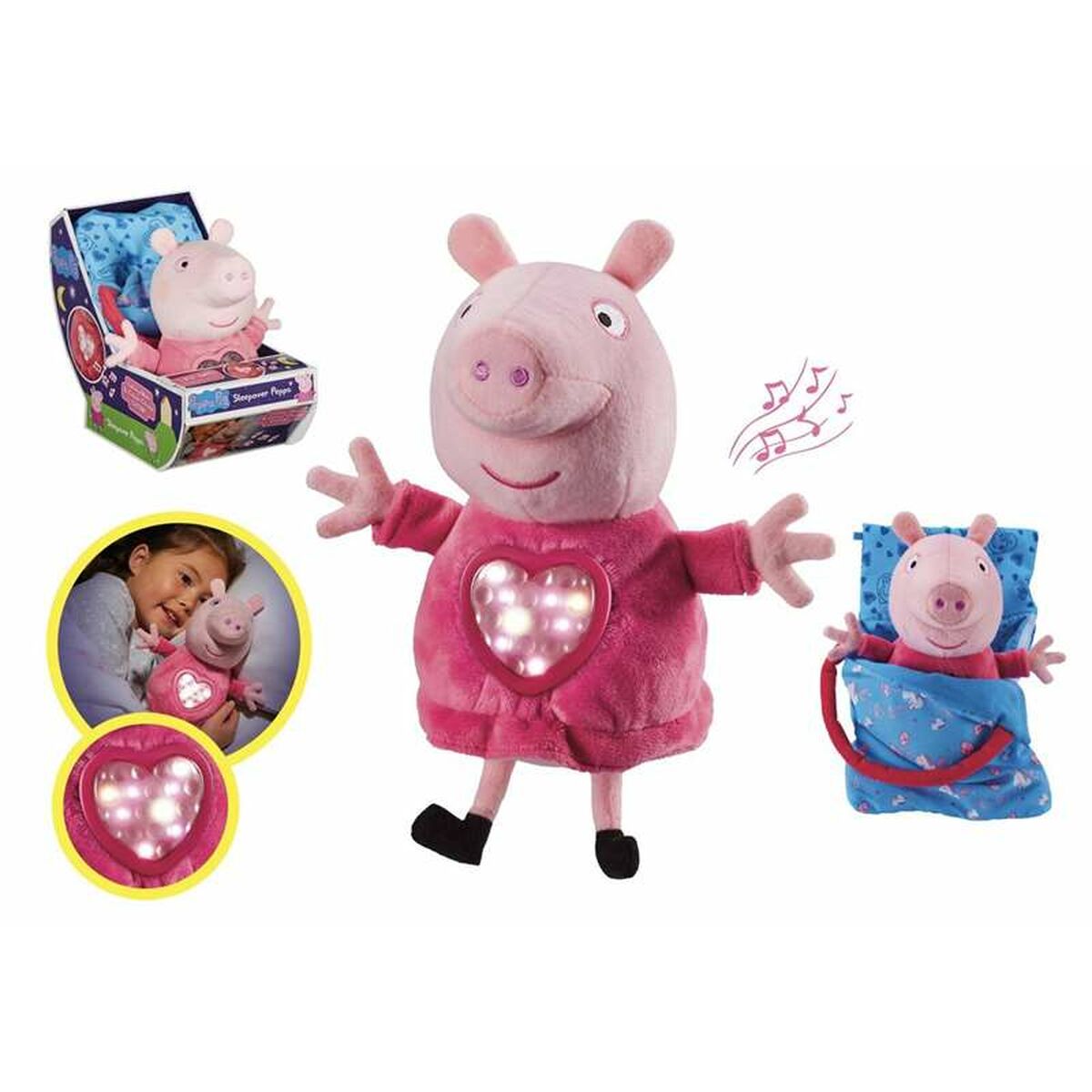 Fluffy toy Peppa Pig