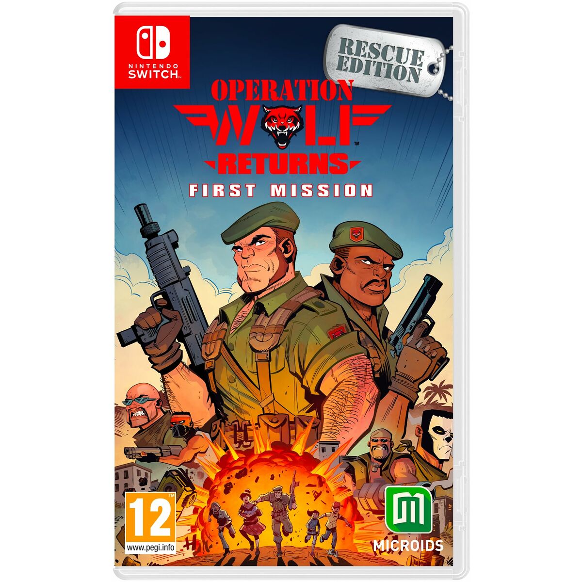 Video game for Switch Microids Operation Wolf Returns: First Mission – Rescue Edition